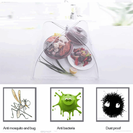 Mesh Food Covers Tent Umbrella – 40x40 cm - Image 6