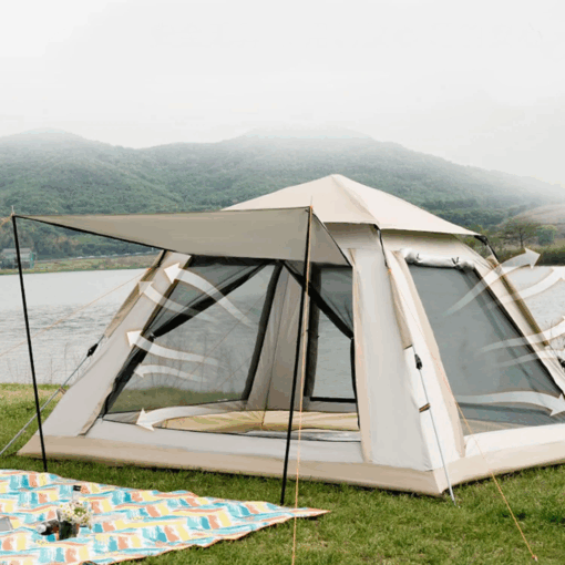 Fully Automatic Camping Tent – 4-Person Waterproof & Foldable - Image 2