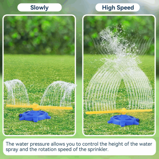 Phobby Water Sprinkler for Kids – 360° Rotating Spray Toy - Image 2