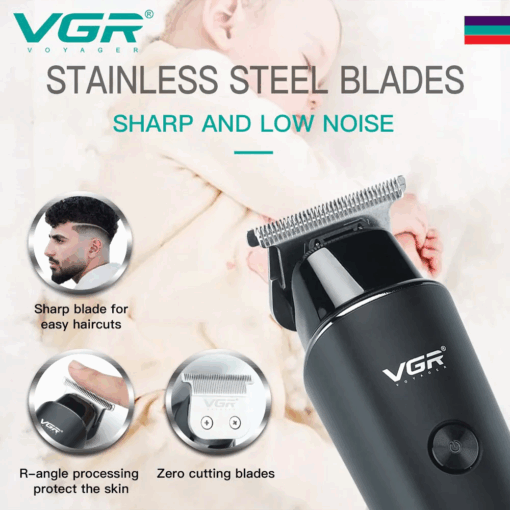VGR Professional Electric Hair Trimmer – V-937 - Image 6