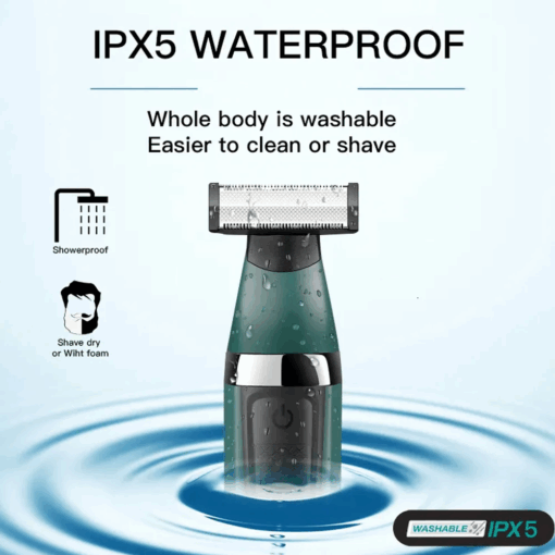 VGR Waterproof Electric Shaver – Men’s Body & Bikini Hair Trimmer - Image 5