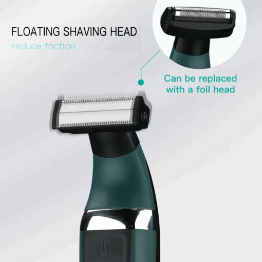 VGR Waterproof Electric Shaver – Men’s Body & Bikini Hair Trimmer - Image 4