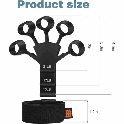 Finger Trainer & Hand Strengthener – Adjustable Resistance - Image 6