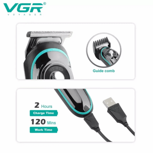 VGR Electric Hair Clippers Trimmer – V-075 - Image 5