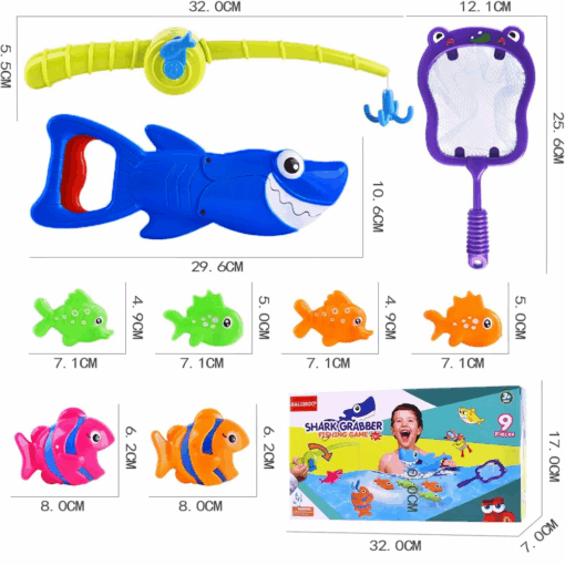 Summer Shark Grabber and Fish Catching Pool Fishing Game - Image 6