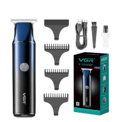 VGR Digital Display Rechargeable Hair Clipper