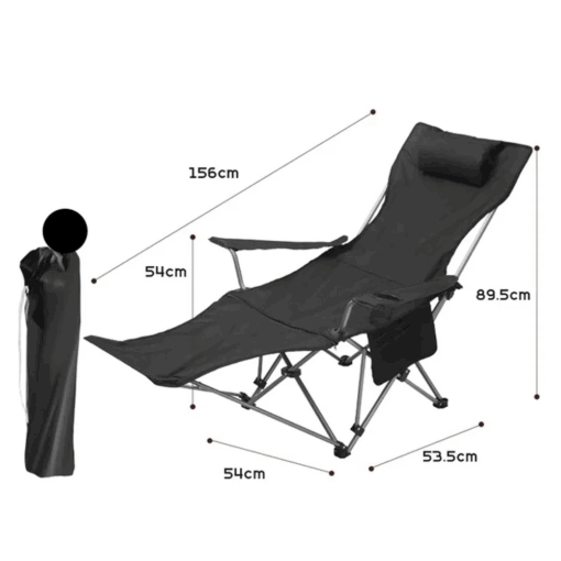 Outdoor Camping Folding Reclining Chair – Ultralight &amp; Portable - Image 2