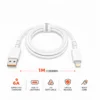 White German 6A USB-A to Lightning fast-charging cable, 1 meter