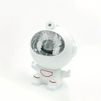 Astronaut galaxy projector with remote control creating starry sky and nebula projections