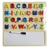 numeric & math & letters equation puzzle with white drawing board