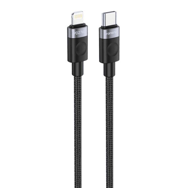 foneng-x115-type-c-to-lightning-cable-metal-head