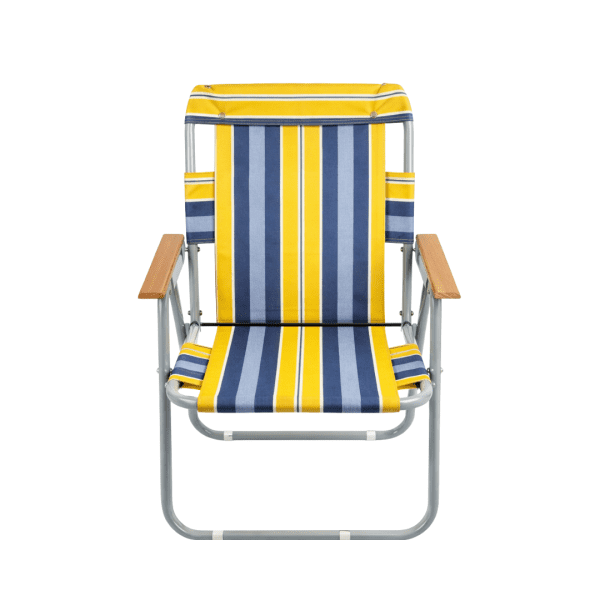 foldable-camping-chair-blue-yellow