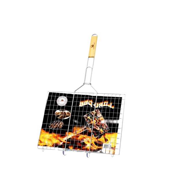 bbq-grill-basket-stainless-steel-wooden-handle-40x30cm-large-rack