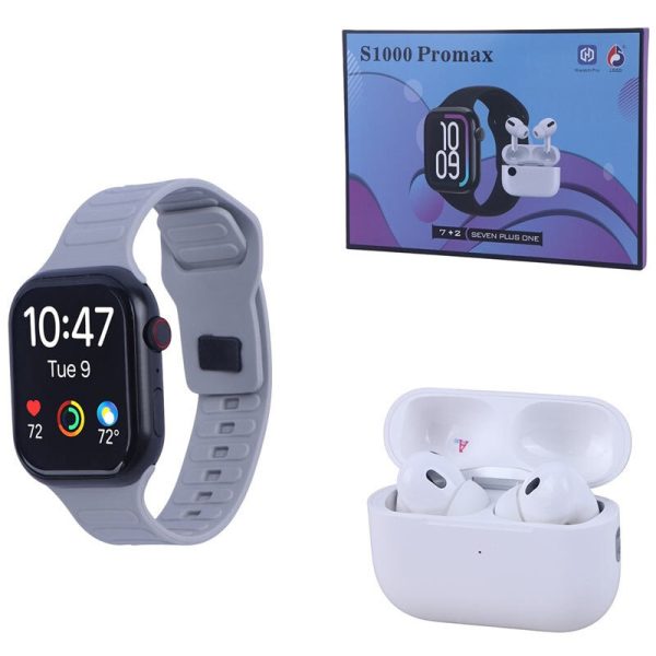 s1000-pro-max-watch-series-10-combo-7-straps-earbuds-black