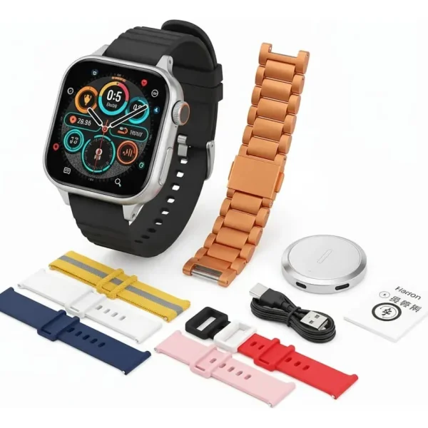 ultra-2-smartwatch-7-in-1-strap-combo-wireless-charging-2.01-display