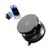 K009 Vacuum Magnetic Phone Holder with a phone attached.