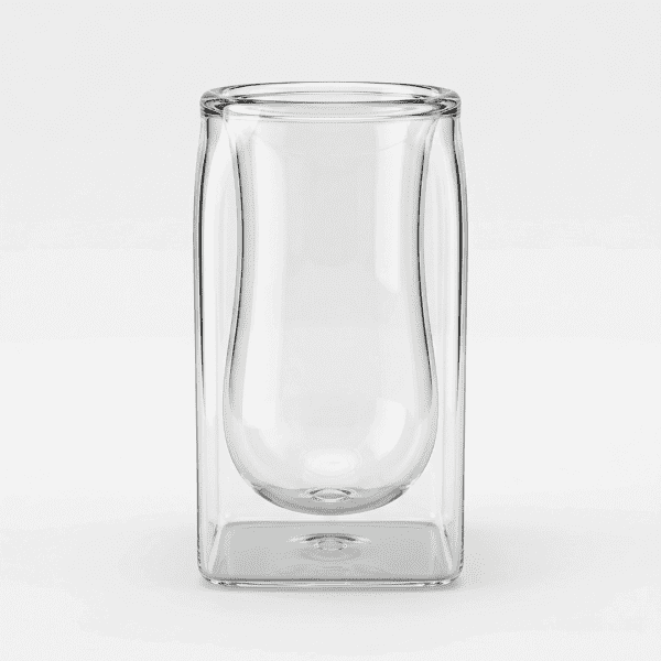 Transparent Double Glass Mate Gourd