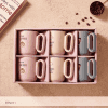 6-piece Perfect Series Coffee Mug Set in pink, beige, and grey pastel colors.