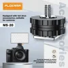 close-up of Plokama MS-20 LED panel showing Ra95+ high color rendering lamp beads