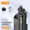 selfie stick tripod handle showing universal mount interface and control buttons