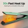 VGR V-526 professional hair straightener set with packaging and styling combs on a table.