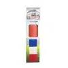 France World Cup car sunshade flag decal, 126x20cm, see-through perforated design.