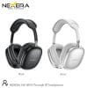 Nexera NX-HP03 Triumph Bluetooth Wireless Headphones in black and silver color options.