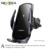 A close-up view of the Nexera NX-CH02 in black metal gray, highlighting its sleek design.