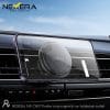 Front view of the Nexera NX-CH07 magnetic mount installed on a car dashboard.
