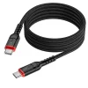 Nexera USB-C to USB-C 60W fast charging data cable with braided nylon cover