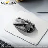 Nexera wireless mouse on mousepad in modern minimalist workspace