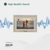Green Lion digital picture frame playing video with high quality sound