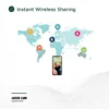 Green Lion digital picture frame instant wireless sharing from phone
