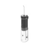 Green Lion portable oral irrigator with water tank, angled view