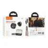 Hoco L22 dual wireless lapel microphone retail box, magnetic clip design with specifications