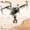 NEXERA NX-CAM02 sports camera mounted on a drone for aerial recording