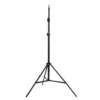 Adjustable Light Stand Tripod fully extended to 190cm on white background